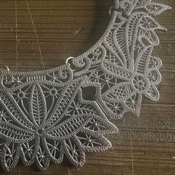 16” Silver Art Nouveau Necklace with 2.25” extender | Amrita Singh - Picture 2 of 2